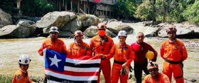 Bombeiros que ajudaram nas operações em Petrópolis retornam ao MA