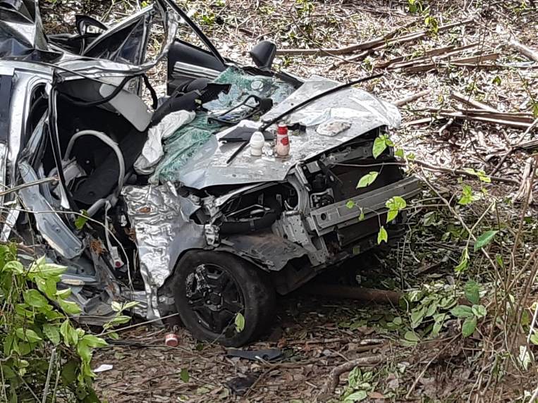 Acidente na BR-222 em Miranda do Norte