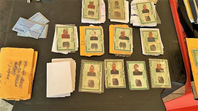 Mais documentos apreendidos durante operação