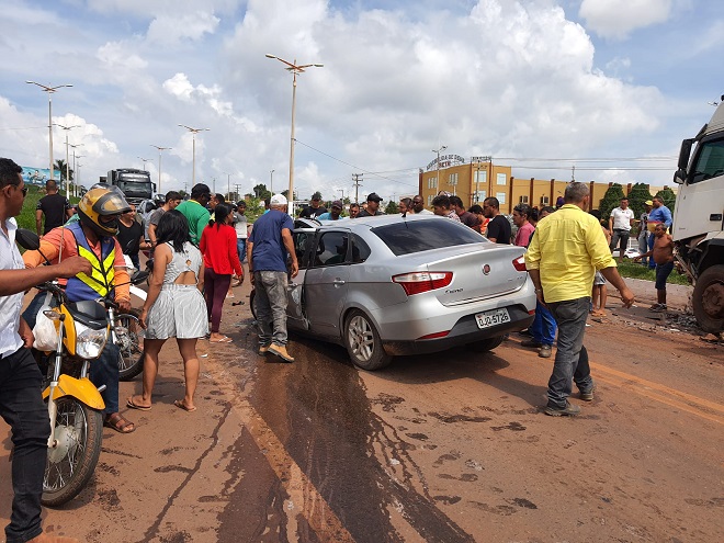 Colisão deixa duas gravemente feridas na BR-222 no MA