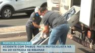 Motociclista morre em acidente com ônibus na Estrada de Ribamar
