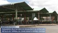 Usuários temem queda de estrutura do terminal Cohab em São Luís