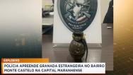 Polícia apreende explosivo no bairro Monte Castelo, em São Luís