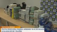 PRF apreende 118 kg de entorpecentes em São Luís 