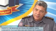 PM prende suspeito com mandado de prisão em aberto 