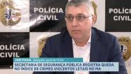 SSP-MA registra queda no índice de crimes violentos letais no Maranhão 