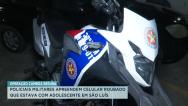 Polícia Militar apreende celular roubado no bairro Camboa