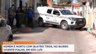 Homem é assassinado a tiros no bairro Vicente Fialho, em São Luís
