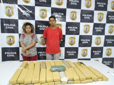 2ª fase da Operação Tiro Certo apreende 52 tabletes de drogas no MA