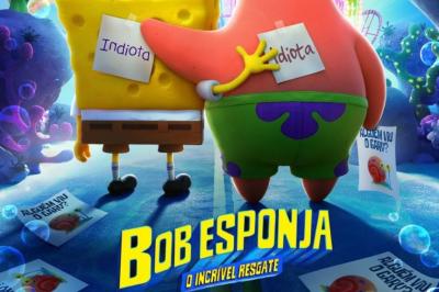 Cinema: novo filme de Bob Esponja ganha primeiro trailer