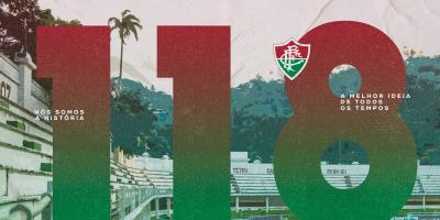 Fluminense comemora aniversário de 118 anos