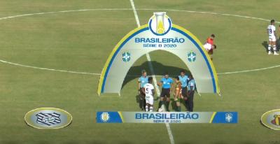 Sampaio vence Figueirense e sobe para o 9º lugar na tabela da Série B