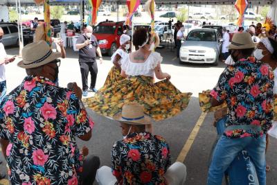 Arraial da Vacinação é encerrado com 5 mil vacinados