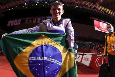 Tóquio: Nathan Torquato é 1ºcampeão de parataekwondo da história