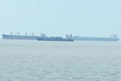 Após quarentena, navio chinês é liberado para retorno as atividades  