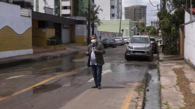 Esgoto é motivo de reclamação no bairro Renascença