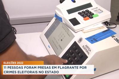 Eleições: 11 pessoas foram presas em flagrante por crimes eleitorais no MA