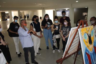 Artista plástico João de Deus abre exposição no Fórum de São Luís