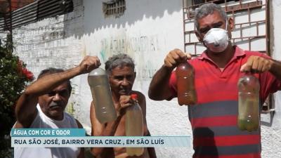 Moradores sofrem com qualidade da água fornecida no bairro Vera Cruz