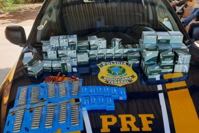 PRF apreende grande quantidade de munições em Imperatriz