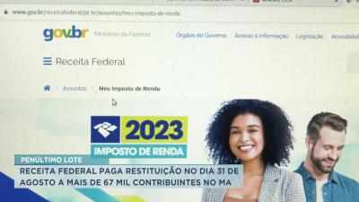 Imposto de Renda 2023: Receita Federal paga restituição no dia 31 de agosto