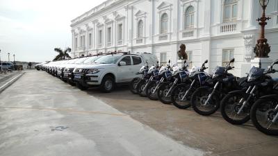 Maranhão recebe novas viaturas para ações de combate à criminalidade