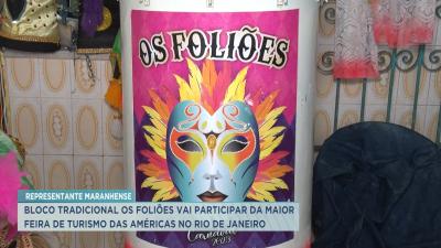 Bloco carnavalesco maranhense vai participar da Feira de Turismo no Rio de Janeiro