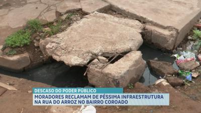  Moradores reclamam de problemas de infraestrutura no Coroado em São Luís