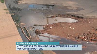  Moradores reclamam de infraestrutura no Turu em São Luís