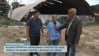  Moradores reclamam de infraestrutura em Paço do Lumiar