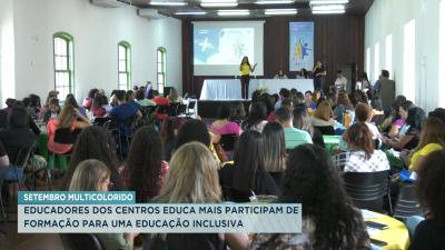 Educação inclusiva é tema em debate no Setembro Multicolorido
