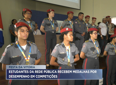 Estudantes maranhenses recebem medalhas por desempenho em competições nacionais