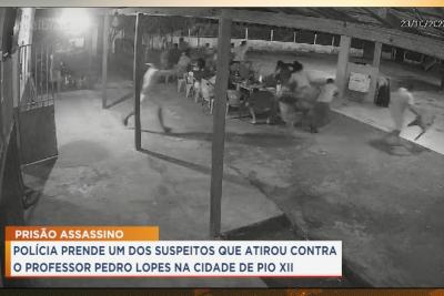  Preso suspeito de participação no assassinato de professor em Pio XII