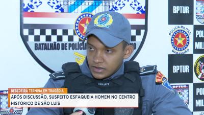  Homem é esfaqueado no Centro Histórico de São Luís; suspeito foi preso