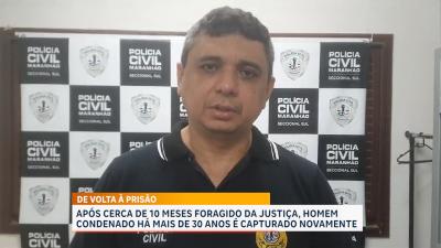  Foragido da justiça é preso no bairro Vila Embratel