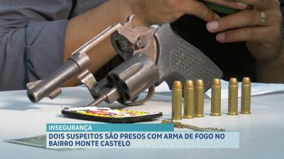  Polícia Militar apreende arma de fogo no bairro Monte Castelo