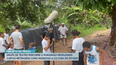 Projeto Cultura na Praça percorre o MA produzindo curtas-metragens como incentivo cultural