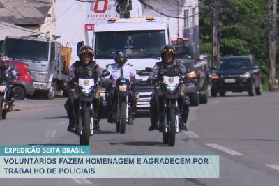 São Luís: voluntários do grupo Seita do Brasil realizam homenagem para policiais 