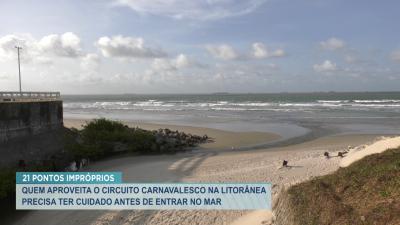 Praias de São Luís têm mais de 20 pontos impróprios para banho