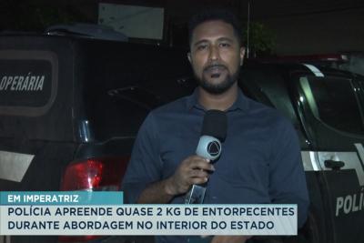 Imperatriz: 2 KG de drogas são apreendidos durante abordagem policial