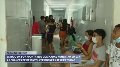  Estudo aponta que queimadas aumentam chances de desenvolver doenças respiratórias
