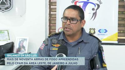  PM apreende mais 90 armas de fogo na região do bairro Cidade Operária