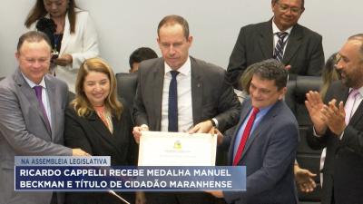  ALEMA concede título de Cidadão Maranhense ao secretário Ricardo Capelli