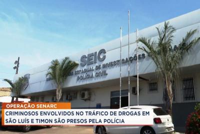 Polícia prende suspeitos de tráfico de drogas em São Luís e Timon