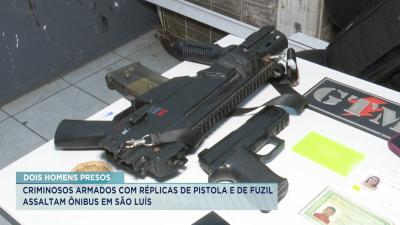 Polícia Militar conduz suspeitos de assalto a ônibus em São Luís