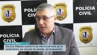 Arame: preso suspeito de praticar homicídios no Maranhão 