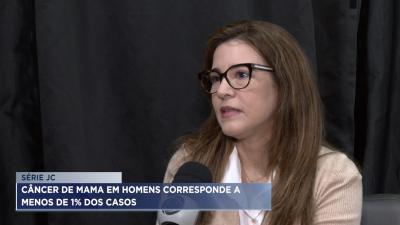  Câncer de mama em homens corresponde a menos de 1% dos casos