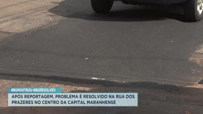Problema de infraestrutura em São Luís é resolvido após reportagem do BG
