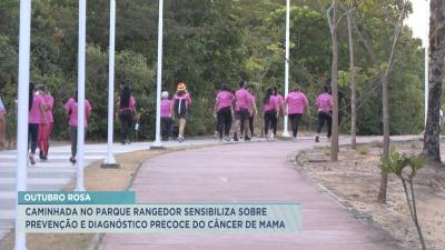  Caminhada sensibiliza sobre prevenção e diagnóstico precoce do câncer de mama